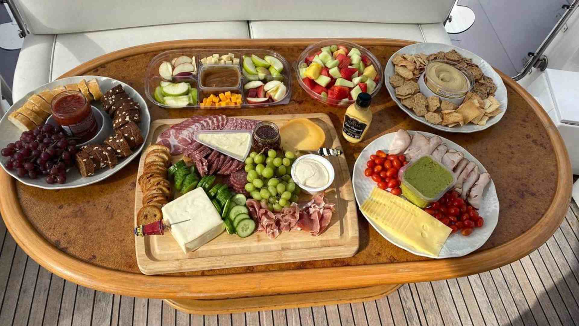 How to Plan a Menu for Your Next Boat Meal