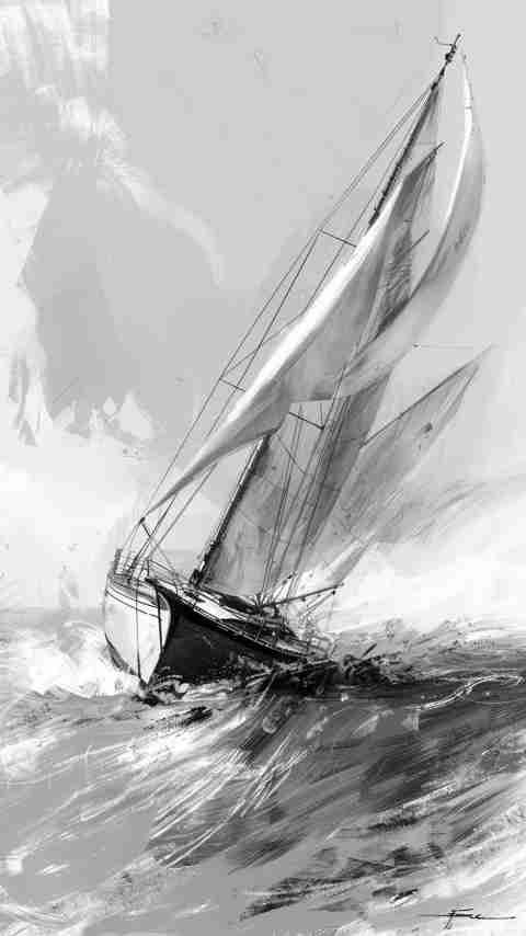 Yacht Drawing Images 4K HD Wallpapers Yacht Drawing Images 4K HD Wallpapers