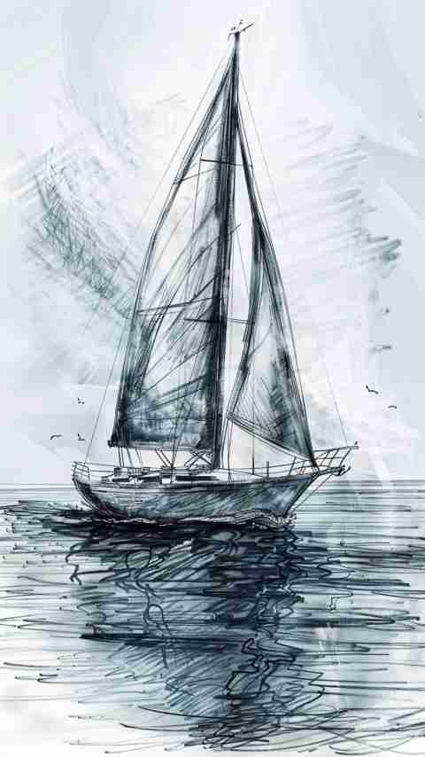 Yacht Drawing Images 4K HD Wallpapers Yacht Drawing Images 4K HD Wallpapers