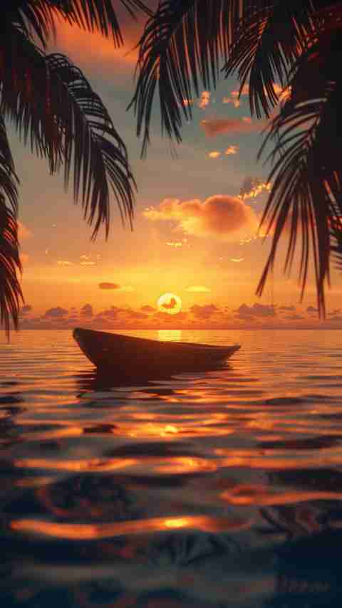 Sunset Boat Wallpaper 4K HD Images Sunset Boat Wallpaper 4K HD Images