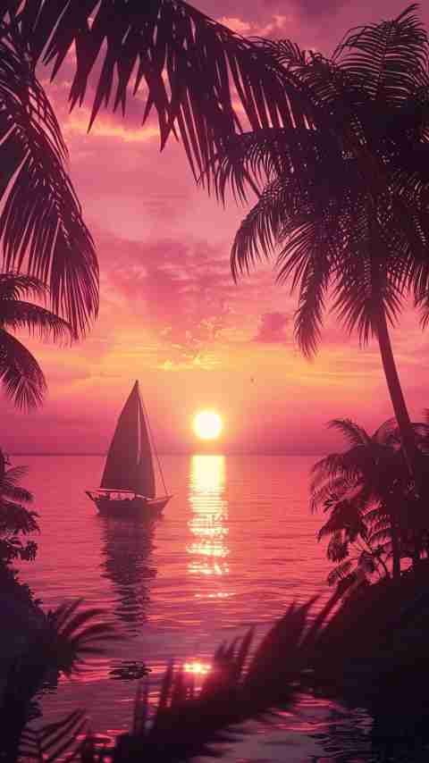 Sunset Boat Wallpaper 4K HD Images Sunset Boat Wallpaper 4K HD Images
