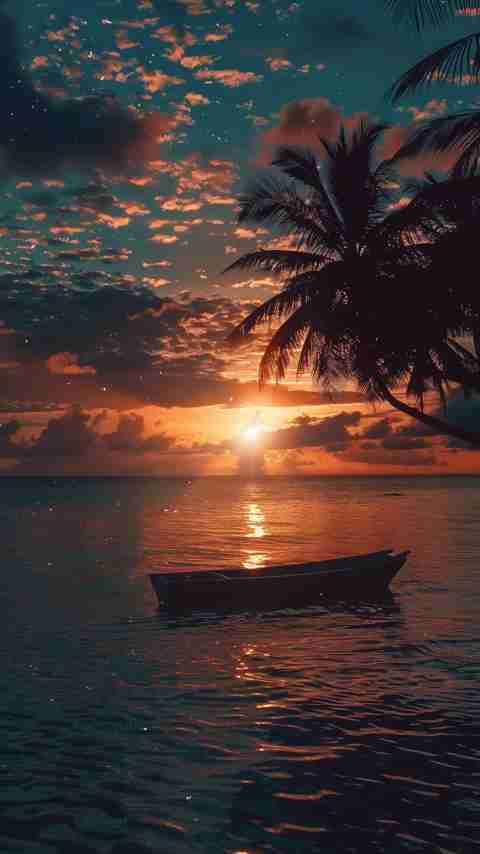 Sunset Boat Wallpaper 4K HD Images Sunset Boat Wallpaper 4K HD Images