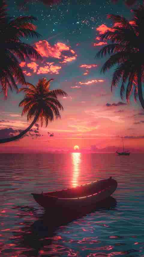 Sunset Boat Wallpaper 4K HD Images Sunset Boat Wallpaper 4K HD Images