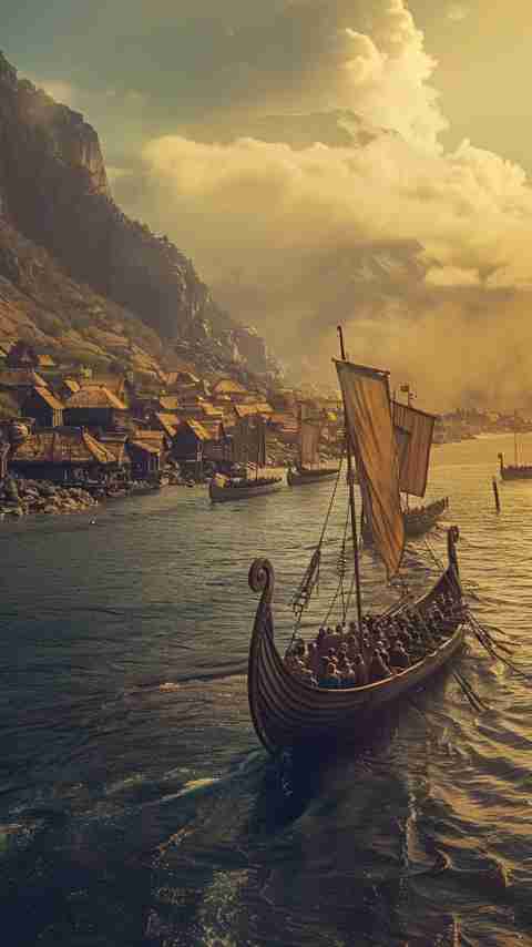 Viking Long Boat Images 4K HD Wallpapers Viking Long Boat Images 4K HD Wallpapers