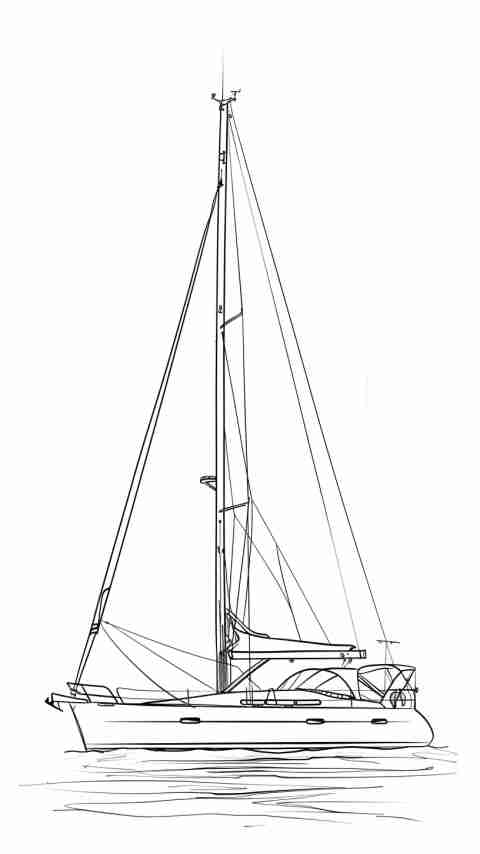 Yacht Drawing Images 4K HD Wallpapers Yacht Drawing Images 4K HD Wallpapers