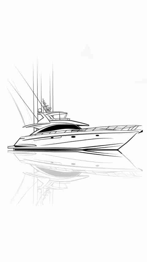 Yacht Drawing Images 4K HD Wallpapers Yacht Drawing Images 4K HD Wallpapers
