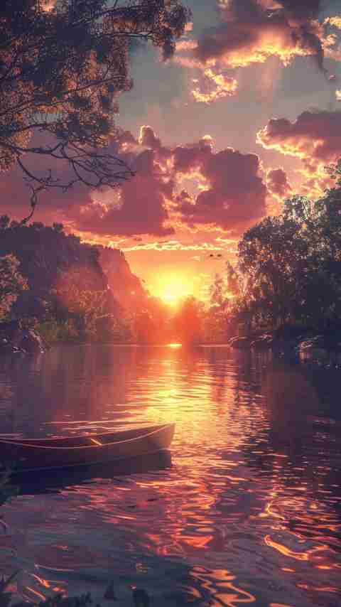 Sunset Boat Wallpaper 4K HD Images Sunset Boat Wallpaper 4K HD Images