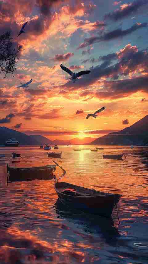 Sunset Boat Wallpaper 4K HD Images Sunset Boat Wallpaper 4K HD Images