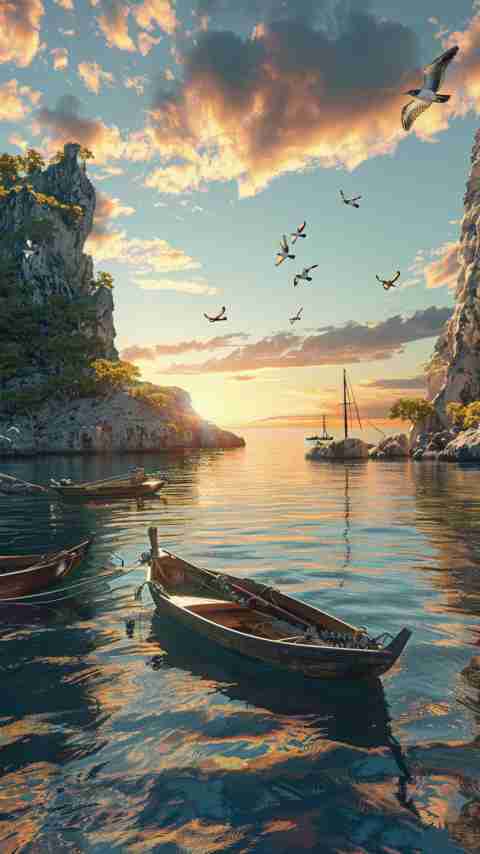 Sunset Boat Wallpaper 4K HD Images Sunset Boat Wallpaper 4K HD Images
