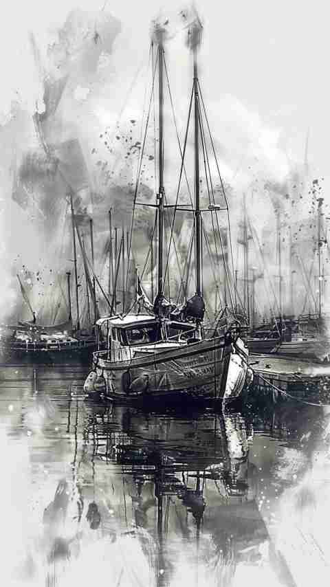 Yacht Drawing Images 4K HD Wallpapers Yacht Drawing Images 4K HD Wallpapers