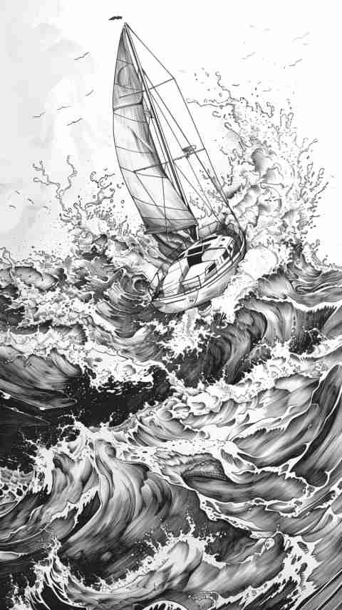 Yacht Drawing Images 4K HD Wallpapers Yacht Drawing Images 4K HD Wallpapers