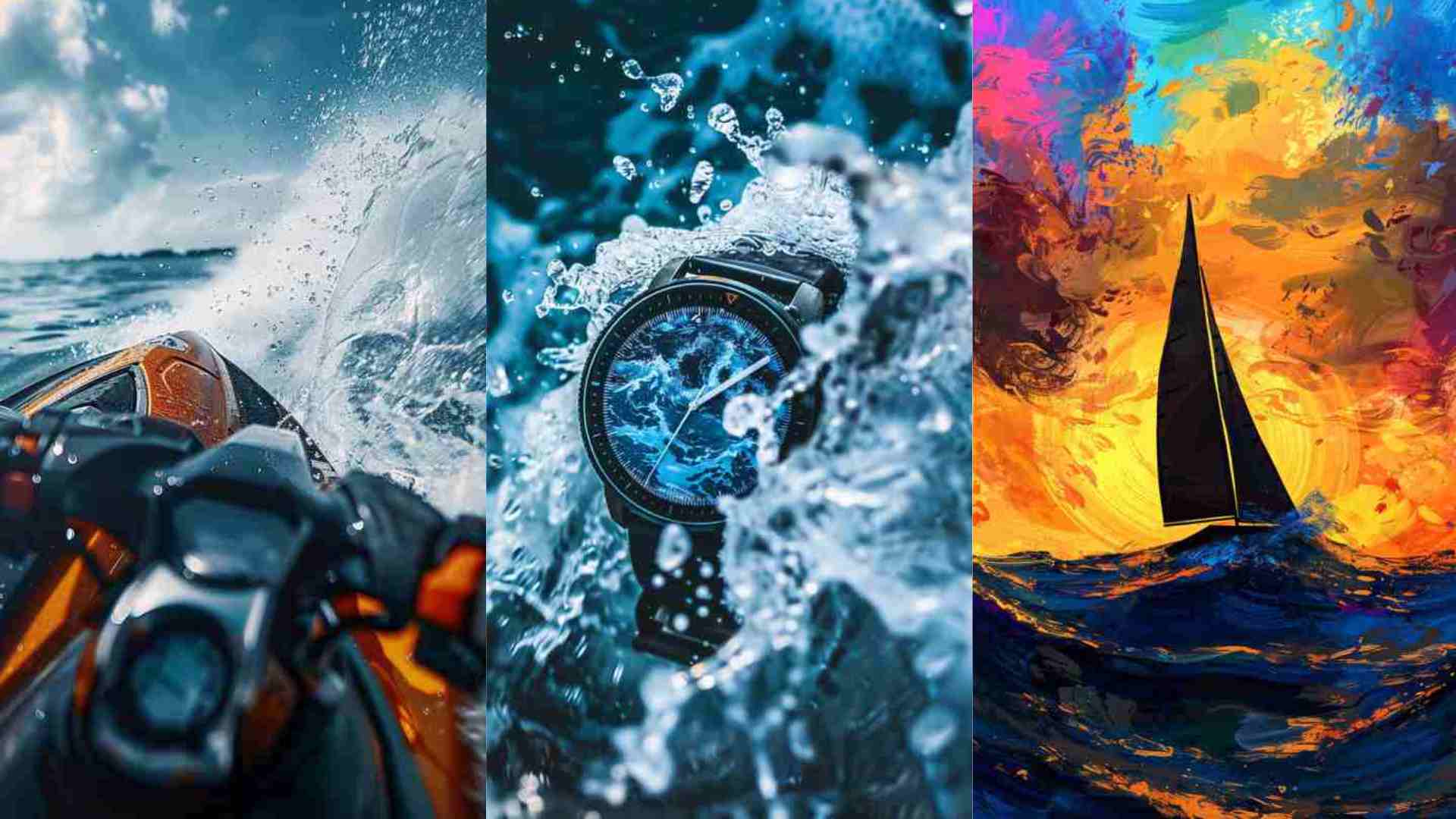 Boat Wave Neo Smartwatch Wallpaper 4K HD Images