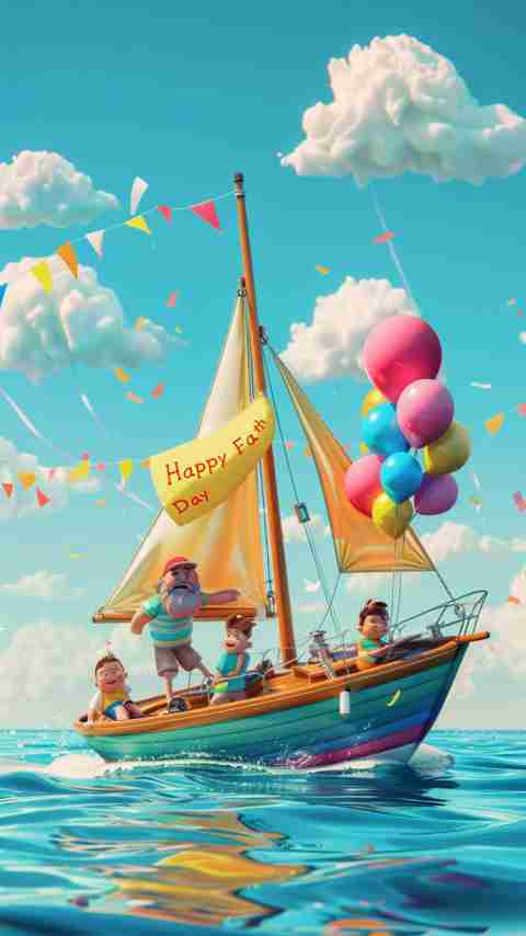 Happy Fathers Day Images Boat 4K HD Wallpapers Happy Fathers Day Images Boat 4K HD Wallpapers