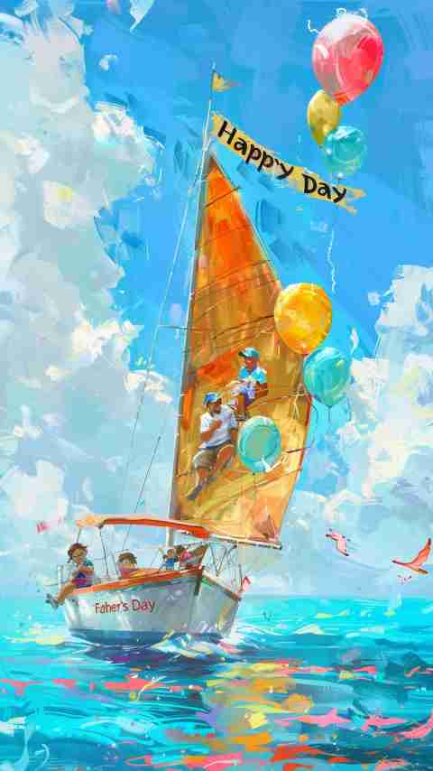 Happy Fathers Day Images Boat 4K HD Wallpapers Happy Fathers Day Images Boat 4K HD Wallpapers