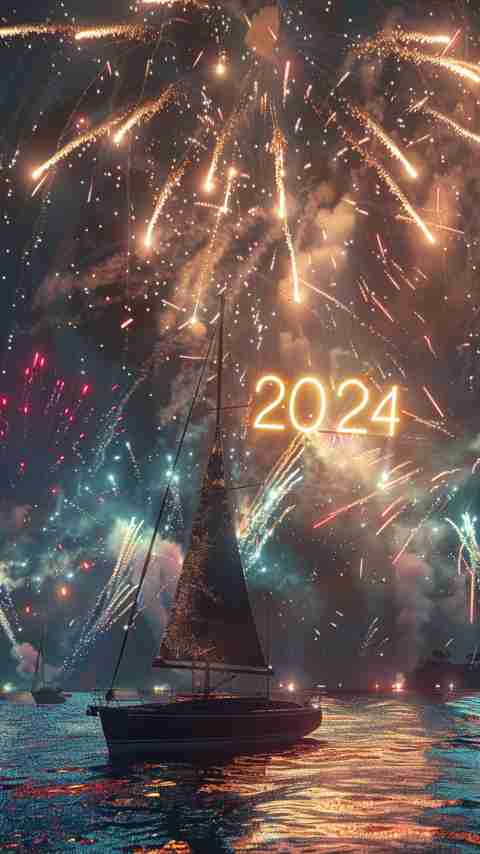 Happy New Year Boat Images 4K HD Wallpapers Happy New Year Boat Images 4K HD Wallpapers