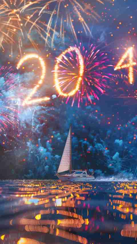 Happy New Year Boat Images 4K HD Wallpapers Happy New Year Boat Images 4K HD Wallpapers