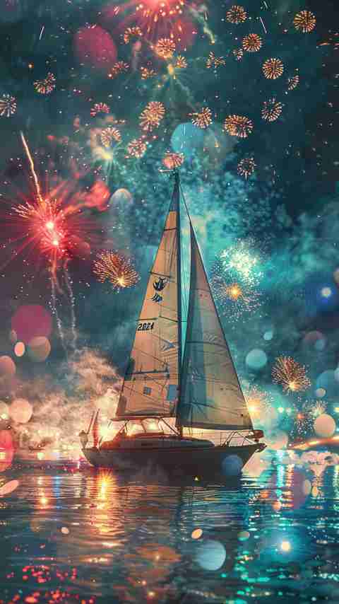 Happy New Year Boat Images 4K HD Wallpapers Happy New Year Boat Images 4K HD Wallpapers
