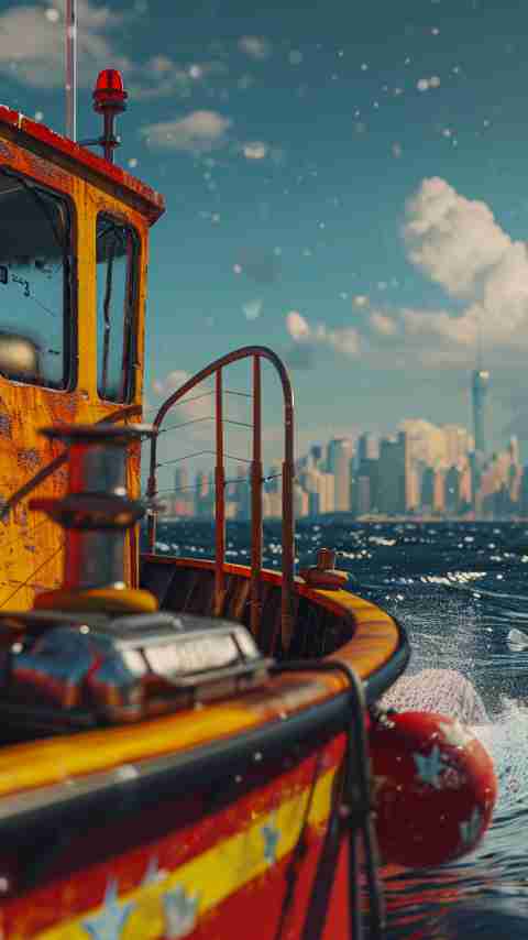 Fishing Boat Cartoon Images 4K HD Wallpapers Fishing Boat Cartoon Images 4K HD Wallpapers