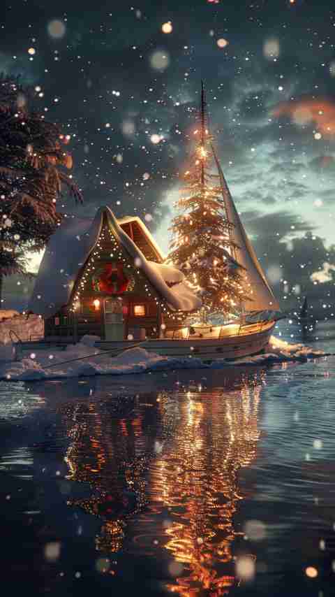 Christmas Sailboat Images 4K HD Wallpapers Christmas Sailboat Images 4K HD Wallpapers