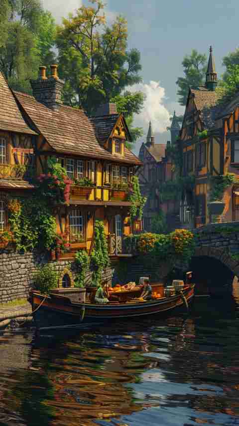 Narrow Boat Images Cartoon 4K HD Wallpapers Narrow Boat Images Cartoon 4K HD Wallpapers