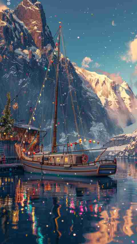Christmas Sailboat Images 4K HD Wallpapers Christmas Sailboat Images 4K HD Wallpapers