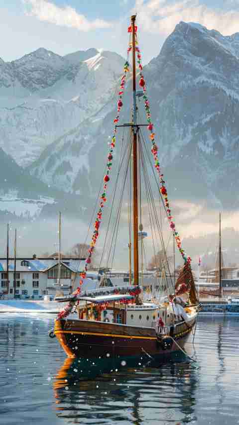 Christmas Sailboat Images 4K HD Wallpapers Christmas Sailboat Images 4K HD Wallpapers