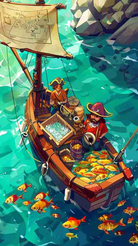 Fishing Boat Cartoon Images 4K HD Wallpapers Fishing Boat Cartoon Images 4K HD Wallpapers