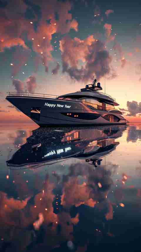 Happy New Year Boat Images 4K HD Wallpapers Happy New Year Boat Images 4K HD Wallpapers