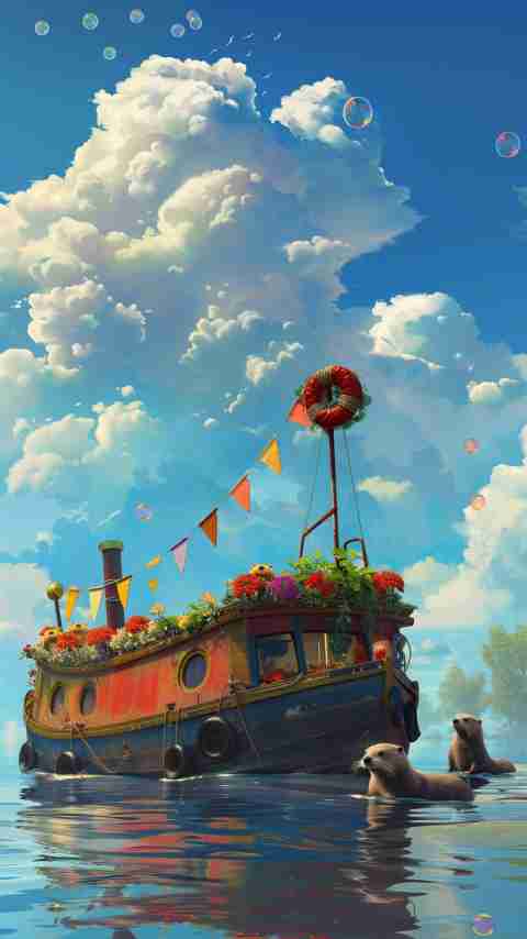 Narrow Boat Images Cartoon 4K HD Wallpapers Narrow Boat Images Cartoon 4K HD Wallpapers