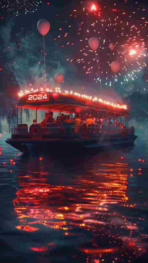 Happy New Year Boat Images 4K HD Wallpapers Happy New Year Boat Images 4K HD Wallpapers