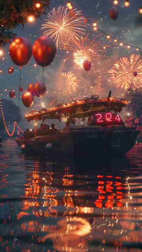 Happy New Year Boat Images 4K HD Wallpapers Happy New Year Boat Images 4K HD Wallpapers