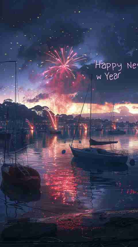 Happy New Year Boat Images 4K HD Wallpapers Happy New Year Boat Images 4K HD Wallpapers