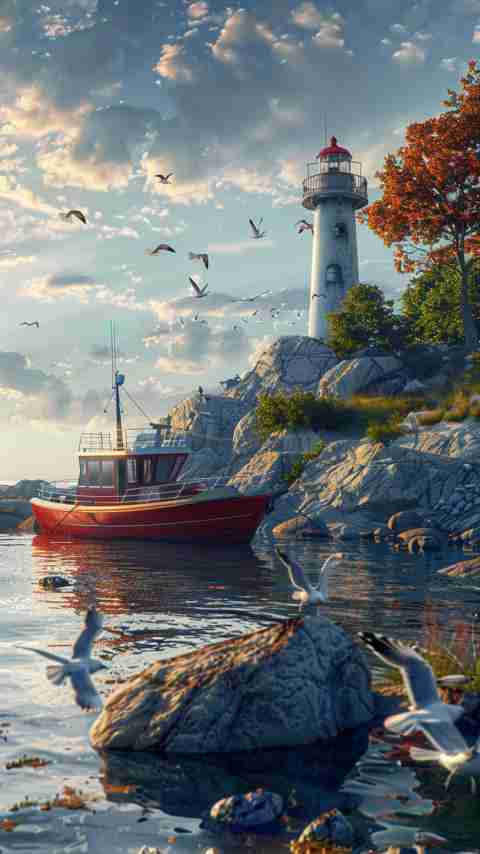 Fishing Boat Cartoon Images 4K HD Wallpapers Fishing Boat Cartoon Images 4K HD Wallpapers