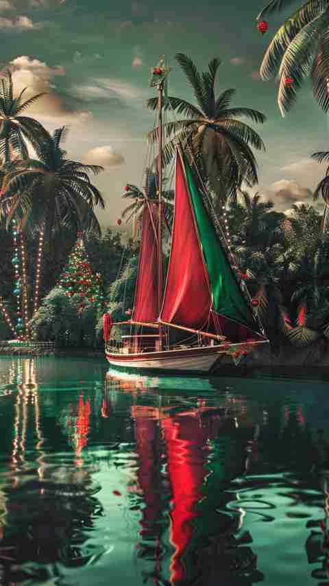 Christmas Boat Images 4K HD Wallpapers Christmas Boat Images 4K HD Wallpapers