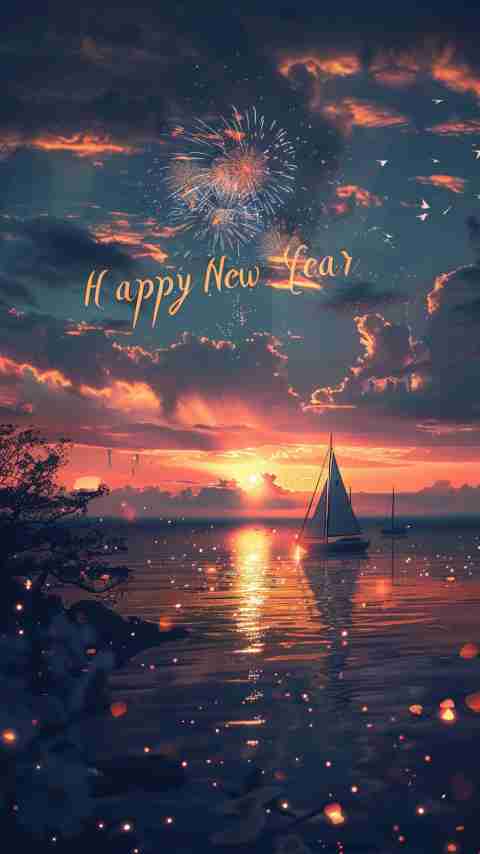 Happy New Year Boat Images 4K HD Wallpapers Happy New Year Boat Images 4K HD Wallpapers
