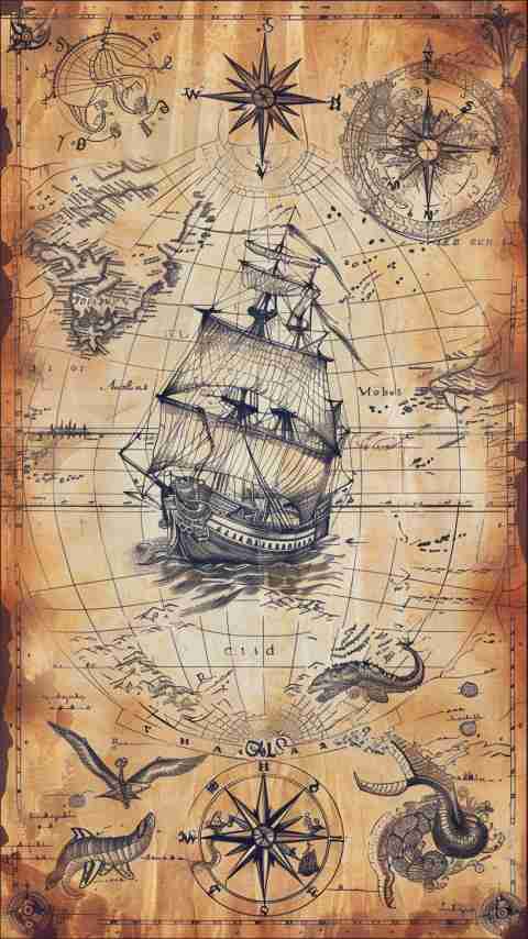 Old Ship Drawing Images 4K HD Wallpapers Old Ship Drawing Images 4K HD Wallpapers