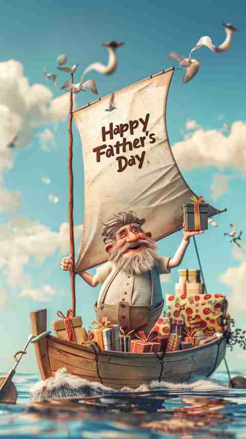 Happy Fathers Day Images Boat 4K HD Wallpapers Happy Fathers Day Images Boat 4K HD Wallpapers