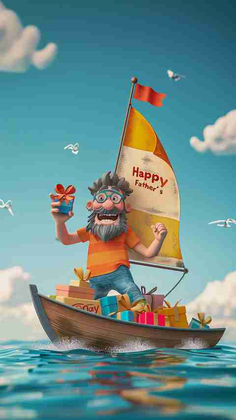 Happy Fathers Day Images Boat 4K HD Wallpapers Happy Fathers Day Images Boat 4K HD Wallpapers
