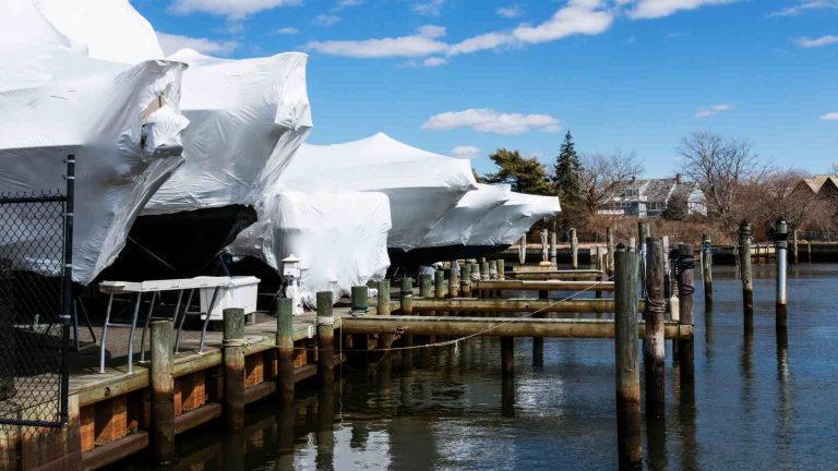 Do you cover your sailboat for winter storage?