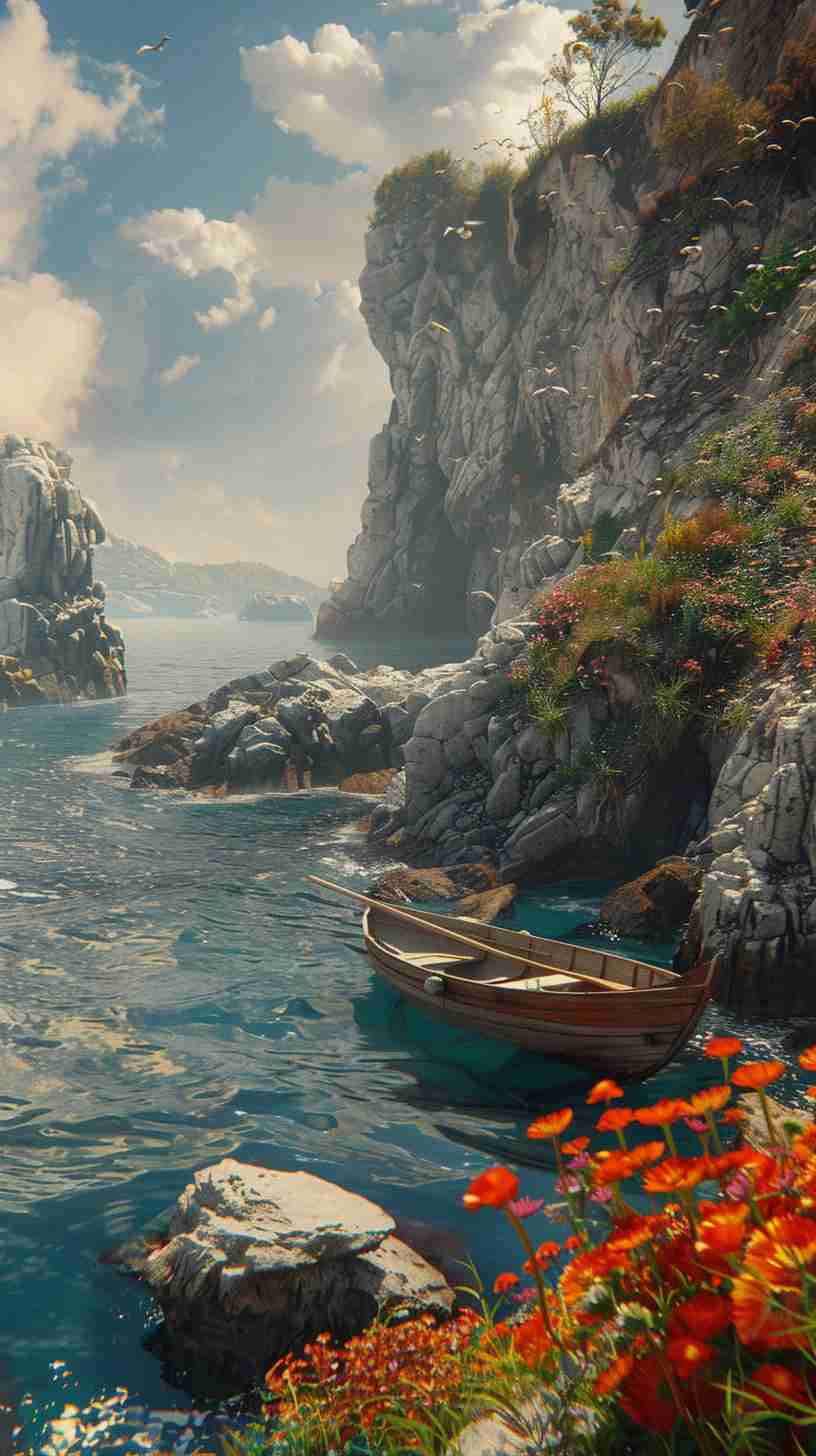 Image of a Skiff 4K HD Wallpapers Image of a Skiff 4K HD Wallpapers
