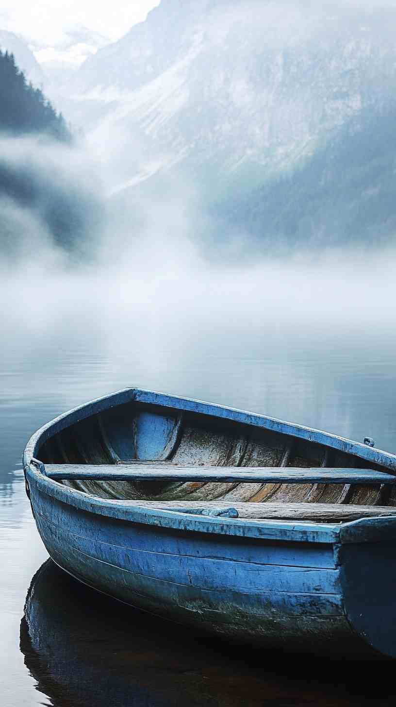 Blue Boat Wallpaper 4K HD Images Blue Boat Wallpaper 4K HD Images