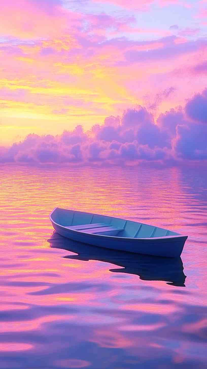 Blue Boat Wallpaper 4K HD Images Blue Boat Wallpaper 4K HD Images