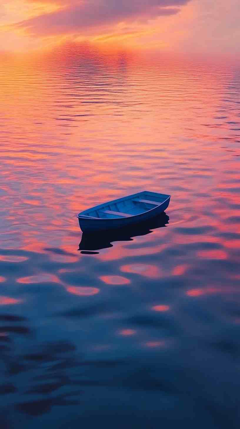 Blue Boat Wallpaper 4K HD Images Blue Boat Wallpaper 4K HD Images