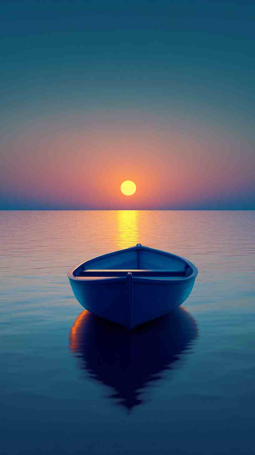 Blue Boat Wallpaper 4K HD Images Blue Boat Wallpaper 4K HD Images