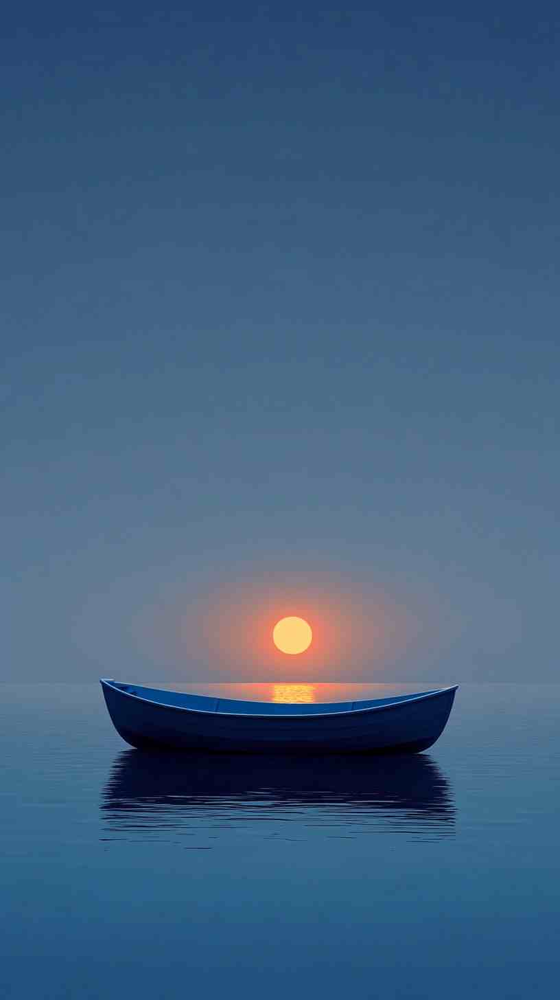 Blue Boat Wallpaper 4K HD Images Blue Boat Wallpaper 4K HD Images