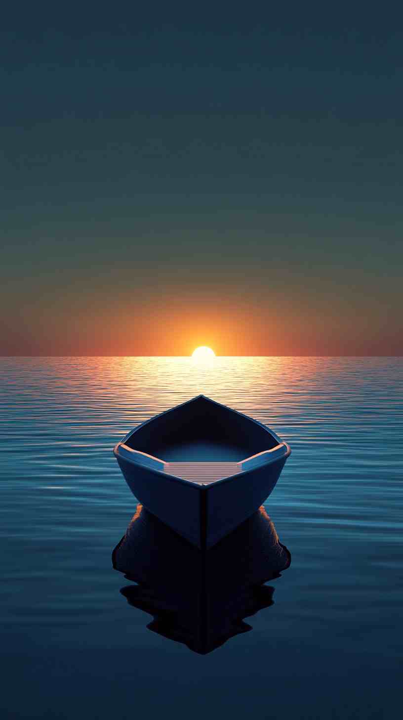 Blue Boat Wallpaper 4K HD Images Blue Boat Wallpaper 4K HD Images
