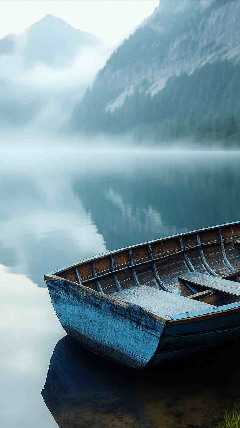 Blue Boat Wallpaper 4K HD Images Blue Boat Wallpaper 4K HD Images