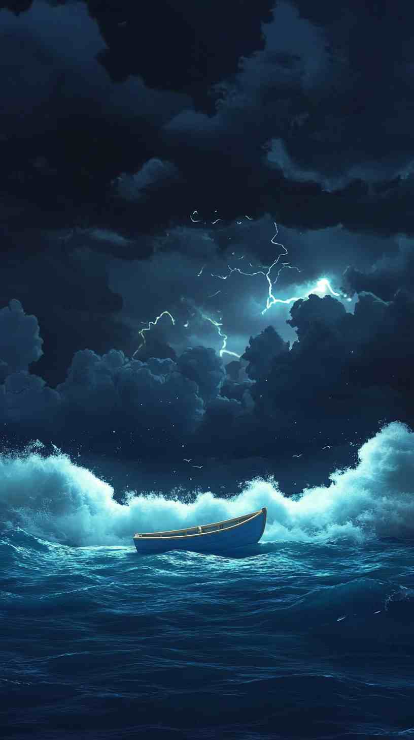 Blue Boat Wallpaper 4K HD Images Blue Boat Wallpaper 4K HD Images