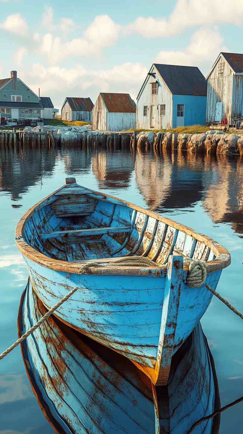 Blue Boat Wallpaper 4K HD Images Blue Boat Wallpaper 4K HD Images