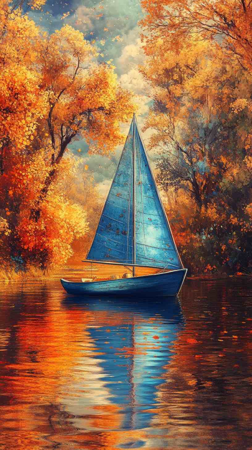 Blue Boat Wallpaper 4K HD Images Blue Boat Wallpaper 4K HD Images